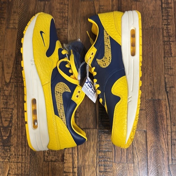 Nike Air Max 1 Sneakers Concept Japan Collection Head to Head Snakeskin NWT - Picture 14 of 16